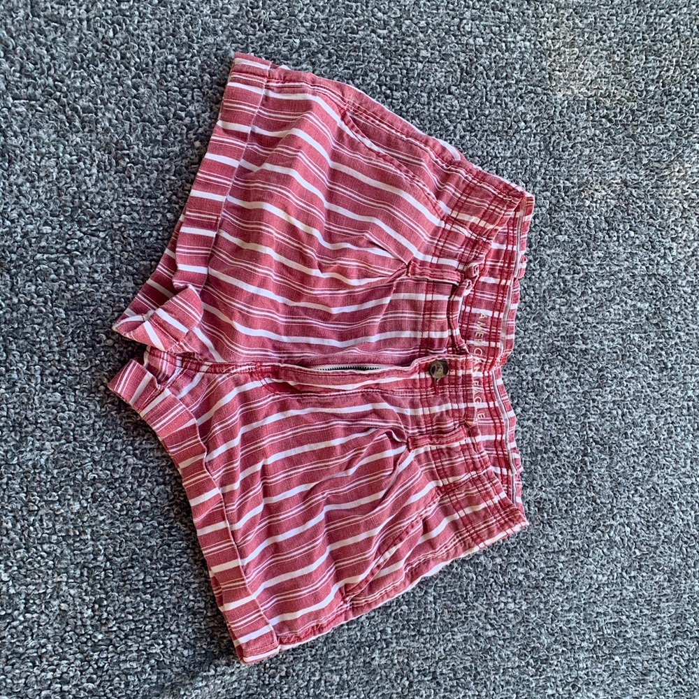 American Eagle striped shorts
